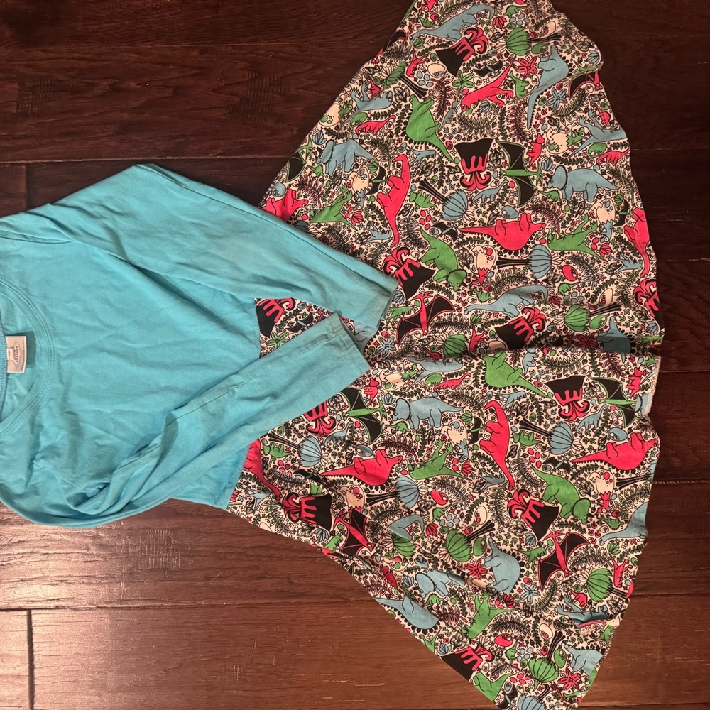 Princess Awesome Twirly Dino Dress